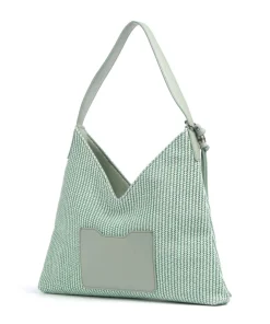 City-Beach-Repeat Schultertasche Bast mintgrün