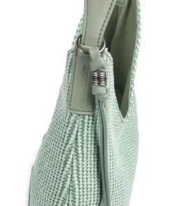 City-Beach-Repeat Schultertasche Bast mintgrün