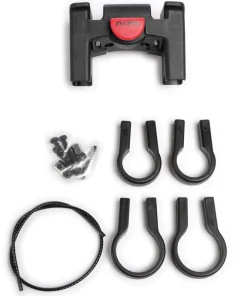 CityBox Lenkertasche recyceltes Polyester blau/braun