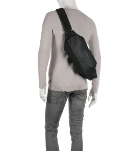 CityCross 6 Gürteltasche recyceltes Polyamid schwarz