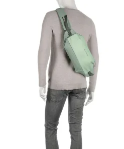 CityCross 6 Gürteltasche recyceltes Polyamid hellgrün