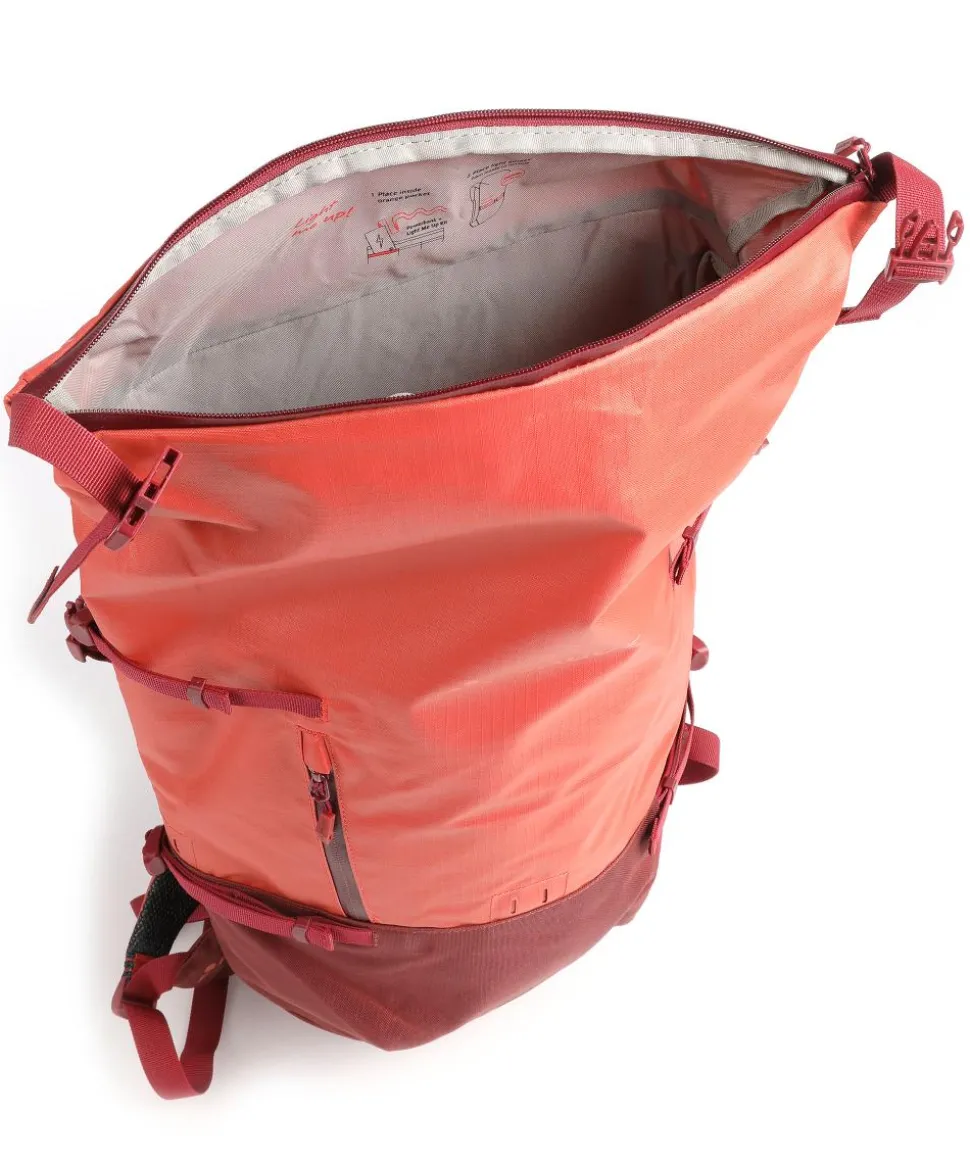 CityGo 23 Rucksack 13″ recyceltes Plastik rot