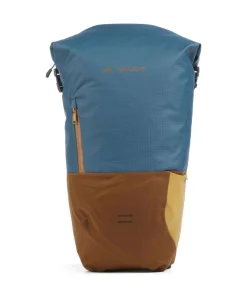 CityGo 18 Rucksack recyceltes Polyamid blau/braun