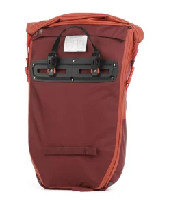 CityGo Bike 23 ll QMR 2.0 Fahrradrucksack 13″ recyceltes Polyamid dunkelrot