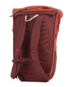 CityGo Bike 23 ll QMR 2.0 Fahrradrucksack 13″ recyceltes Polyamid dunkelrot