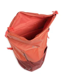 CityGo Bike 23 ll QMR 2.0 Fahrradrucksack 13″ recyceltes Polyamid dunkelrot