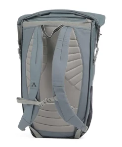 CityGo Bike 23 ll QMR 2.0 Fahrradrucksack 13″ recyceltes Polyamid blaugrau