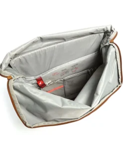 CityMe Bike Gepäcktasche 13″ Polyamide, recyceltes Polyester blau/braun