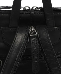 Claire Rucksack Pull-Up Rindsleder schwarz