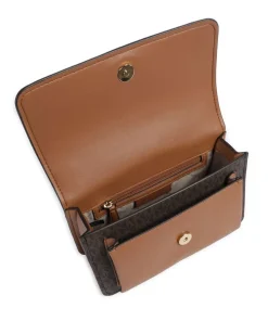 Claire Schultertasche Lederimitat braun