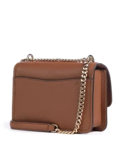 Claire Small Schultertasche genarbtes Rindsleder braun