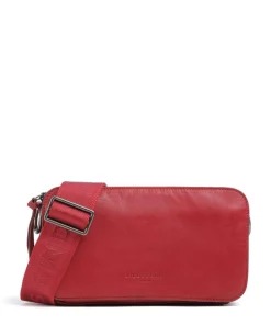 Clarice Sheep Natural M Umhängetasche Schafsleder dunkelrot