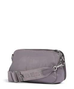 Clarice Sheep Natural Umhängetasche Schafsleder violett