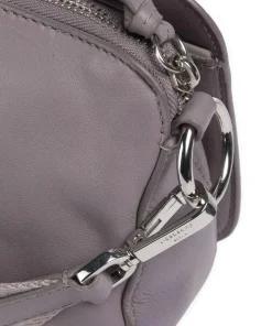 Clarice Sheep Natural Umhängetasche Schafsleder violett