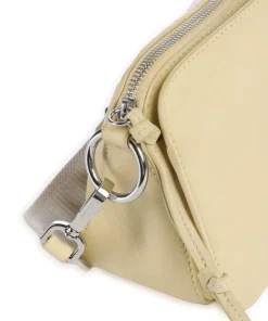 Clarice Sheep Natural Umhängetasche Schafsleder vanillegelb