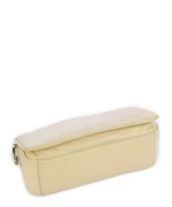 Clarice Sheep Natural Umhängetasche Schafsleder vanillegelb