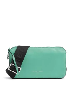 Clarice Sheep Natural Umhängetasche Lammleder grün