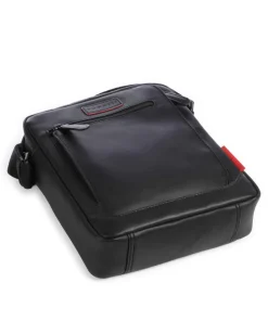 Clark Umhängetasche fein genarbtes Rindsleder schwarz