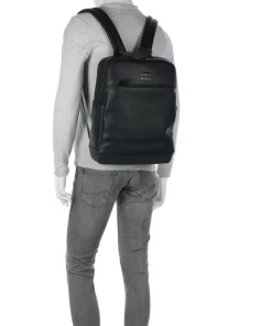 Classic 2.0 Rucksack 15″ Lederimitat schwarz