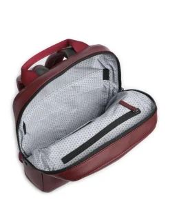 Classic 2.0 Rucksack Lederimitat dunkelrot