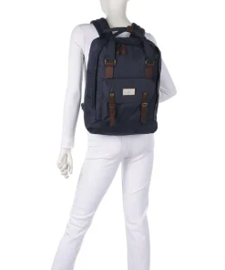 Classic Macaroon Rucksack 15″ Polyester navy