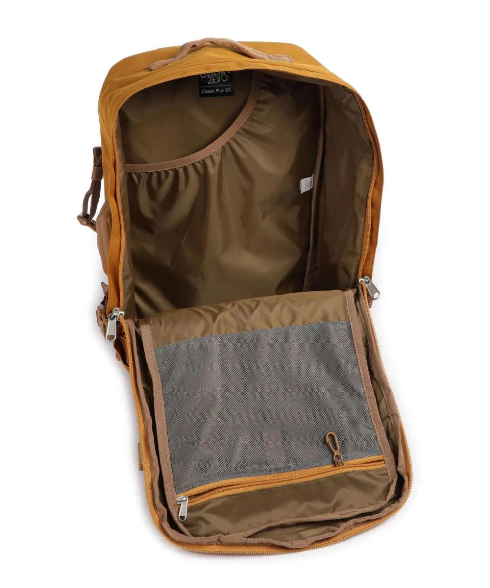 Classic Plus 32 Reiserucksack 15″ Polyester senfgelb