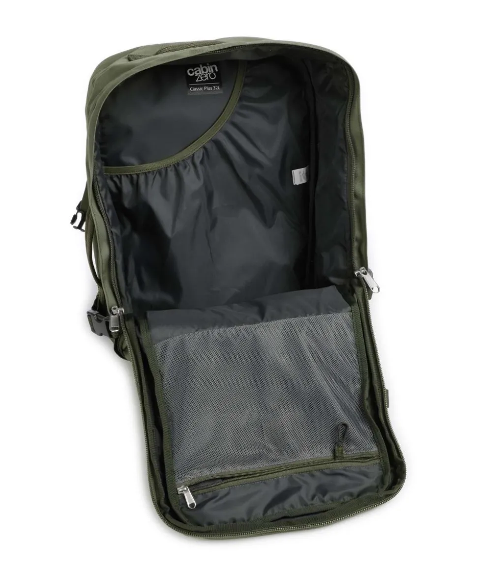 Classic Plus 32 Reiserucksack 15″ Polyester khaki