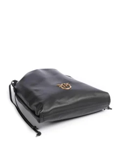 Classic Slouchy Bucket bag fein genarbtes Rindsleder schwarz