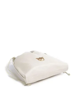 Classic Slouchy Bucket bag fein genarbtes Rindsleder creme