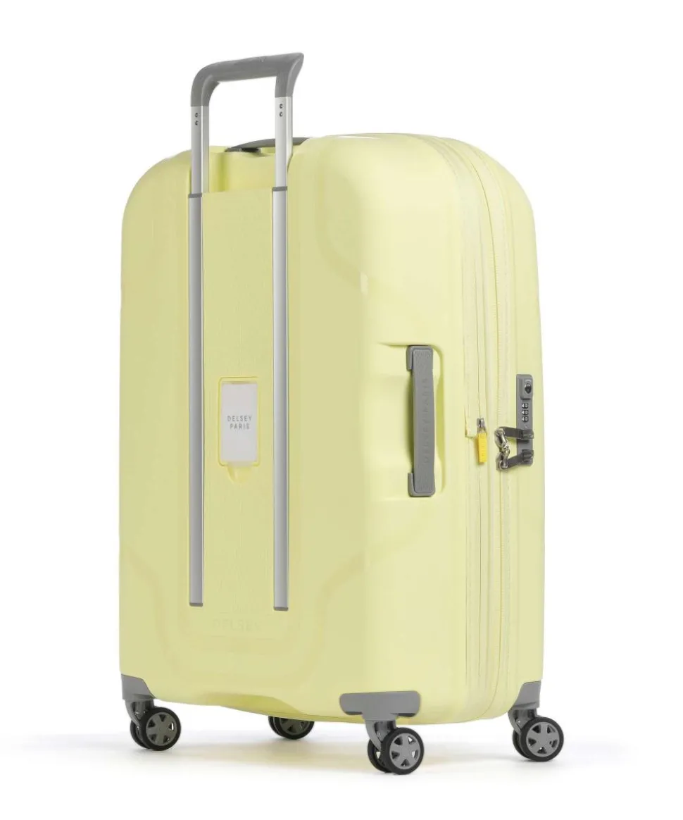 Clavel 4-Rollen Trolley gelb 70 cm