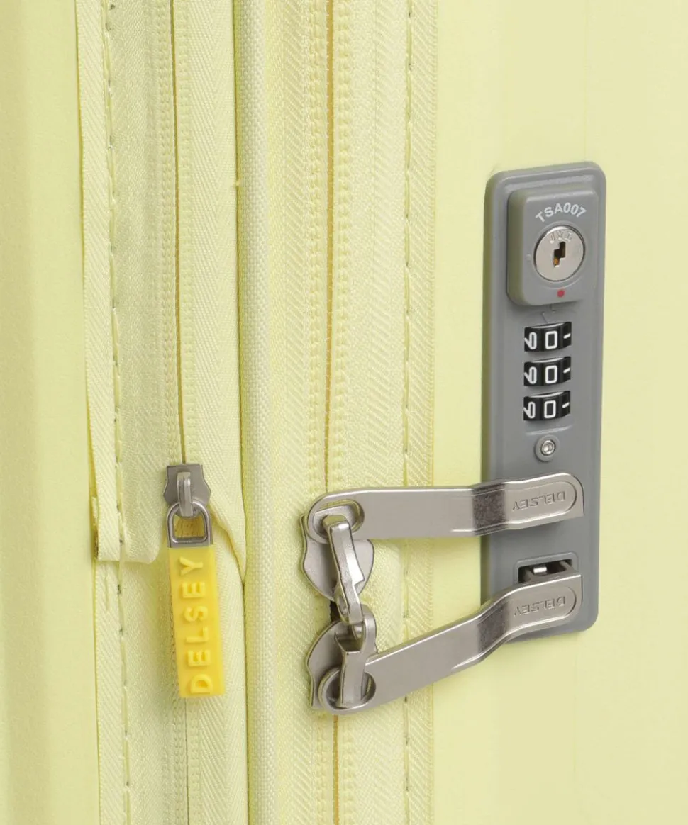 Clavel 4-Rollen Trolley gelb 70 cm