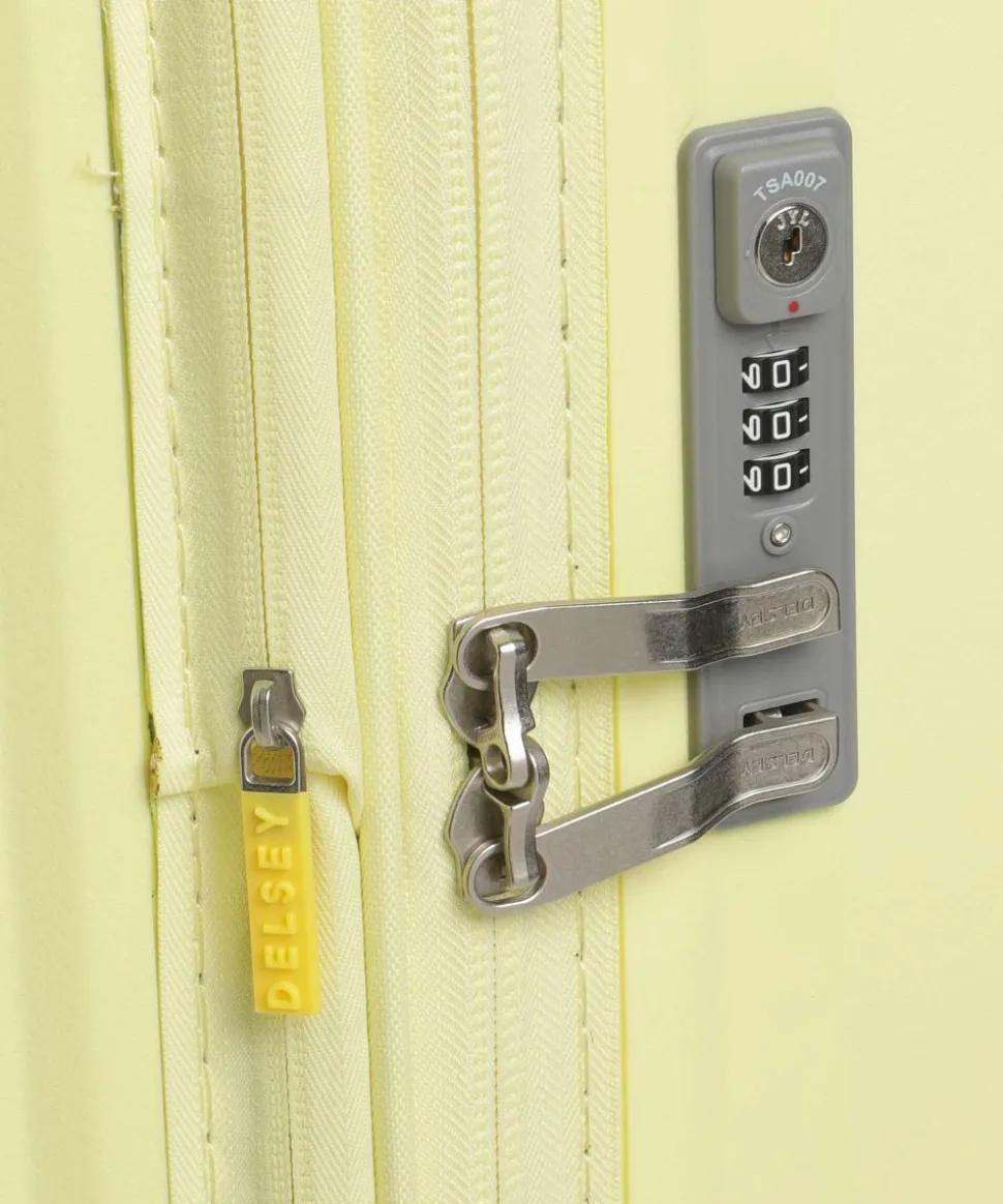 Clavel 4-Rollen Trolley gelb 83 cm