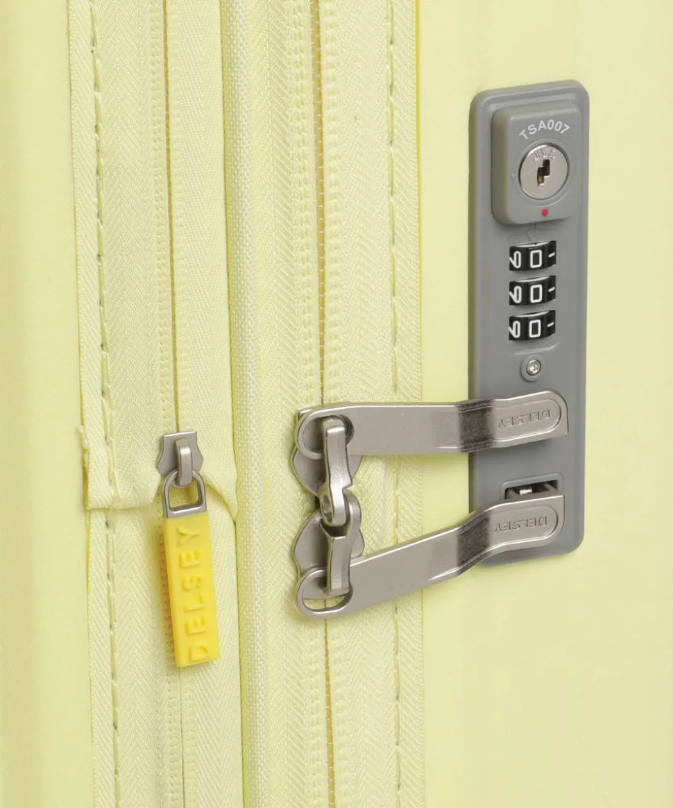 Clavel 4-Rollen Trolley gelb 76 cm