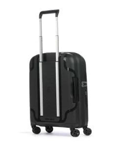 Clavel Slim Line 4-Rollen Trolley schwarz 55 cm