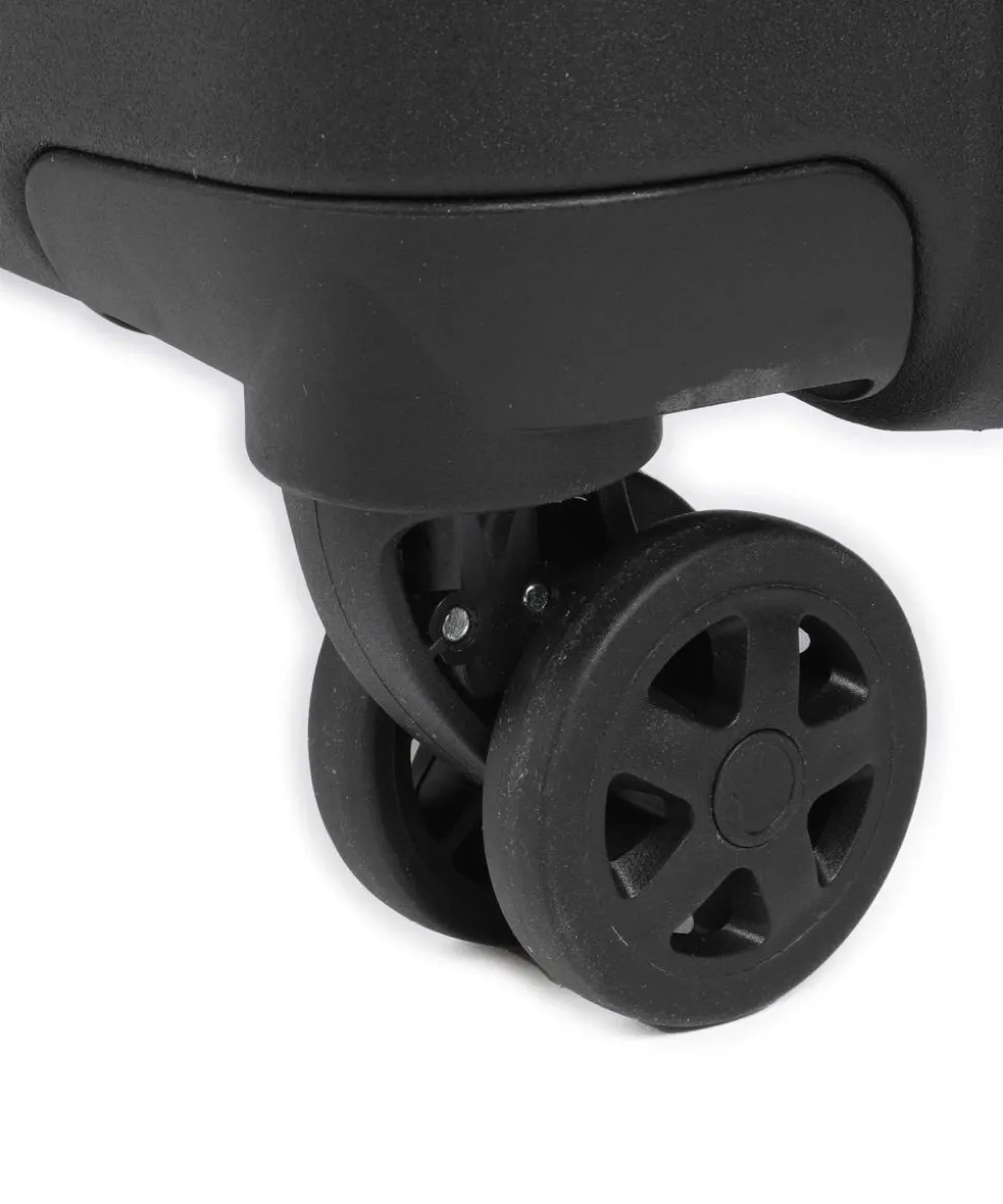 Clavel Slim Line 4-Rollen Trolley schwarz 55 cm