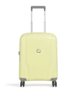 Clavel Slim Line 4-Rollen Trolley gelb 55 cm