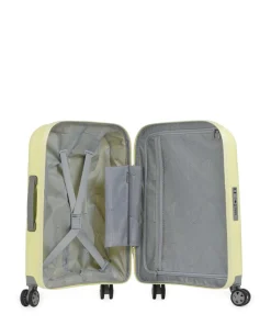 Clavel Slim Line 4-Rollen Trolley gelb 55 cm