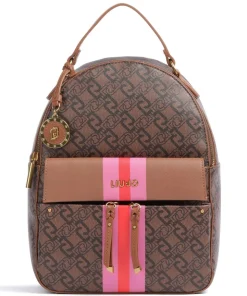 Clidia Rucksack Lederimitat braun