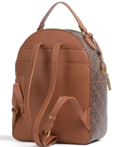 Clidia Rucksack Lederimitat braun