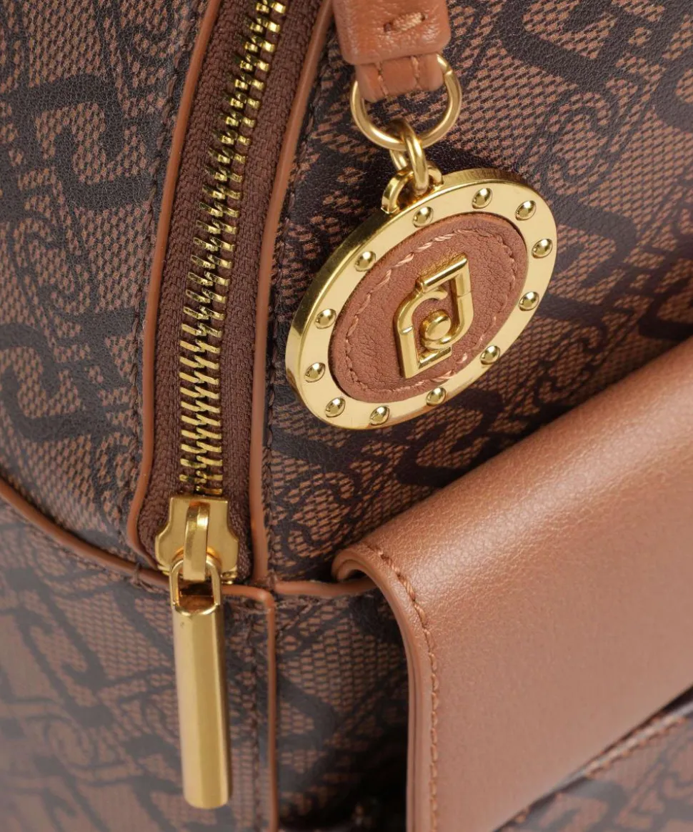 Clidia Rucksack Lederimitat braun