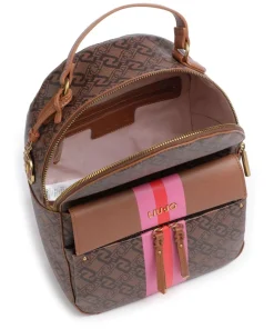 Clidia Rucksack Lederimitat braun