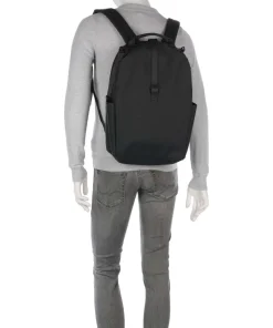 Clip Front Rucksack Polyester, Polyurethane schwarz