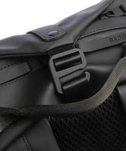 Clip Front Rucksack Polyester, Polyurethane schwarz