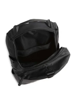 Clip Front Rucksack Polyester, Polyurethane schwarz