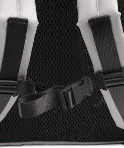 Clip Front Rucksack Polyester, Polyurethane silber