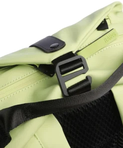 Clip Front Rucksack Polyester, Polyurethane gelbgrün