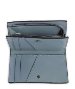 Cloud Lilith Sheep Natural RFID Geldbörse Schafsleder blaugrau