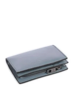 Cloud Lilith Sheep Natural RFID Geldbörse Schafsleder blaugrau