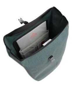 Clubride Urban 17 Rucksack 13″ recyceltes Polyamid, recyceltes Polyester grünblau