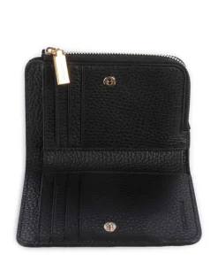 C-Me RFID Geldbörse genarbtes Rindsleder schwarz